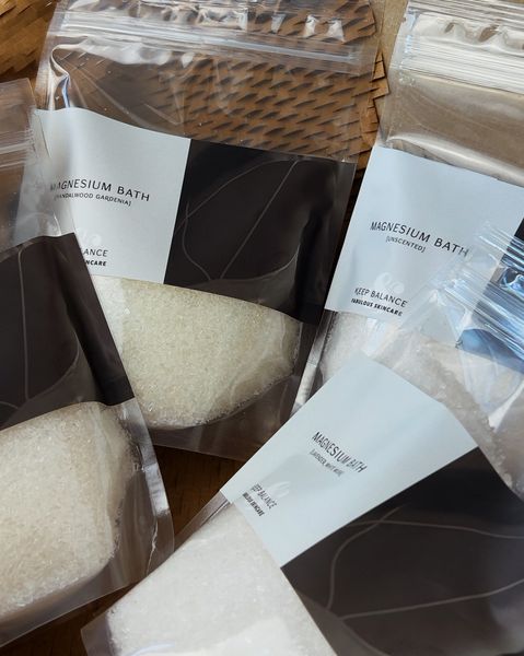 KEEP BALANCE магнієва сіль для ванни ♡ чорний перець та аміріс magnesiumblackpepper фото