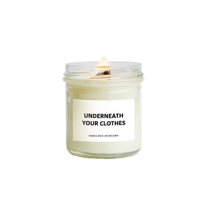 UNDERNEATH YOUR CLOTHES свіча з ароматом чистої шкіри та обіймів underneath фото